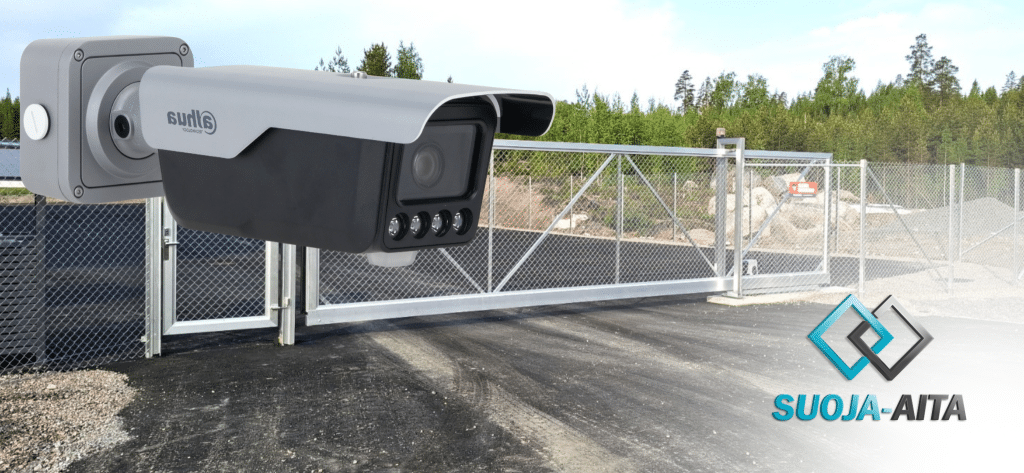 Rekisterikilpikamera liukuportissa