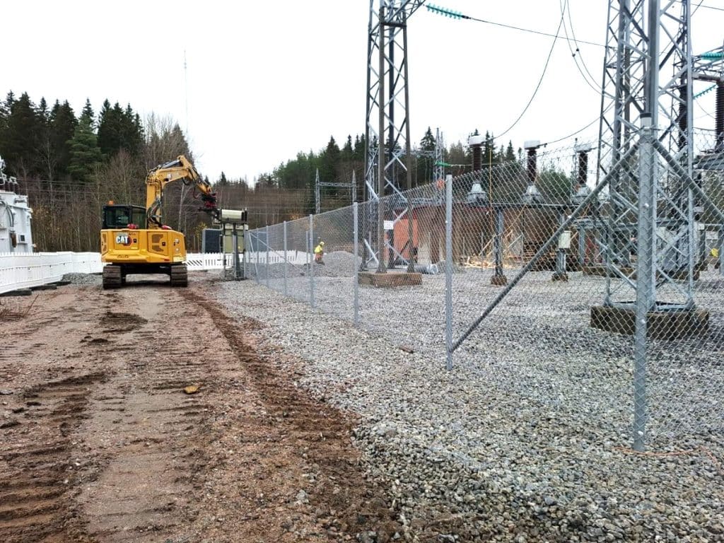 Sähköaseman aita